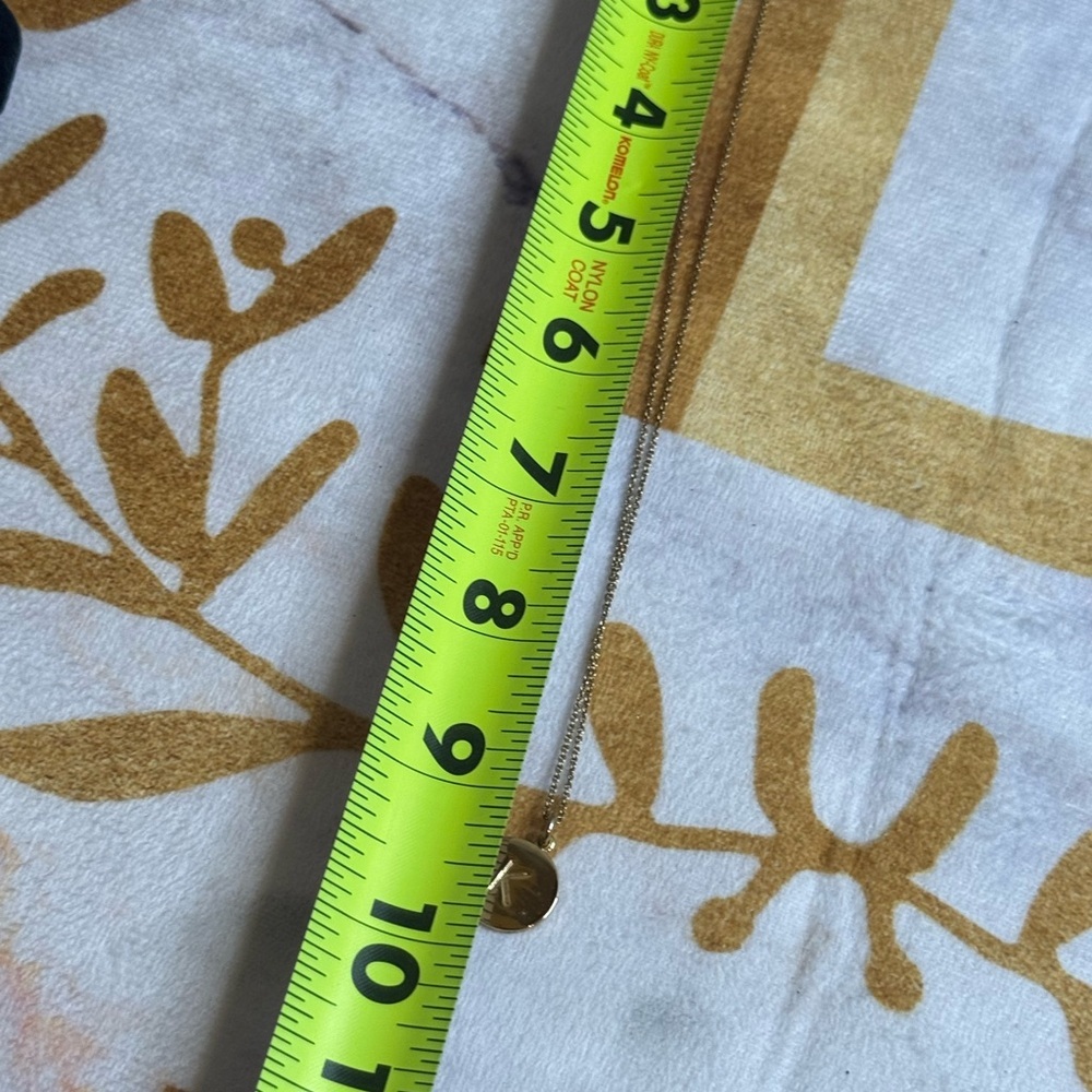 Kate Spade One in a million K” Gold Pendant Necklace - Picture 5 of 6
